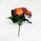 искусственные цветы фиалка-маргаритка цвета оранжевый 2