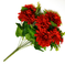 искусственные цветы георгины цвета красный 4