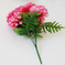 искусственные цветы хризантемы цвета розовый с белым 14