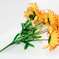 искусственные цветы букет ромашек цвета желтый 1