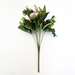 искусственные цветы букет пионов с орхидеями цвета сиреневый с фиолетовым 52