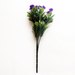 искусственные цветы букет пластиковый хризантемы цвета синий 12