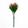искусственные цветы букет ромашек с добавкой пластика цвета темно-розовый 10