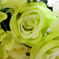 искусственные цветы букет роз с добавкой фиалка цвета салатовый 39