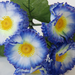 искусственные цветы фиалка-маргаритка цвета синий 12