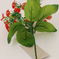 искусственные цветы фиалка-ромашка цвета красный 4