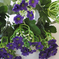 искусственные цветы букет гипсофил цвета синий 12