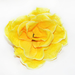искусственные цветы головка роз диаметр 13 цвета желтый 1