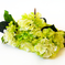 искусственные цветы гортензия цвета салатовый 39