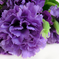 искусственные цветы букет гвоздик цвета фиолетовый 7