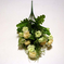 искусственные цветы гвоздики с добавкой кашка цвета чайный 3