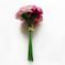 искусственные цветы букет гвоздик цвета темно-розовый с розовым 45