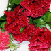искусственные цветы гвоздики цвета розовый с малиновым 53