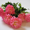 искусственные цветы хризантемы цвета розовый 5