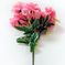 искусственные цветы букет хризантем шарики цвета розовый 5