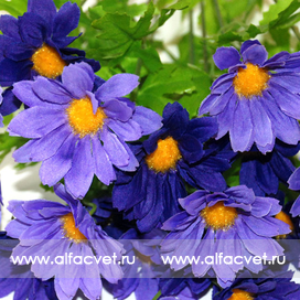 искусственные цветы касмея цвета фиолетовый 7