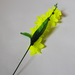 искусственные цветы ветки колокольчиков (гладиолус) цвета желтый 1