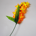 искусственные цветы ветки колокольчиков (гладиолус) цвета оранжевый 2