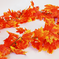 искусственные цветы лианы цепь цвета оранжевый 2
