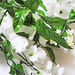 искусственные цветы лиана лоза цвета белый 6