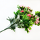 искусственные цветы букет лотос цвета малиновый 11
