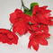 искусственные цветы лотос цвета красный 4