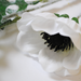 искусственные цветы ветки мака цвета белый 6