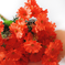 искусственные цветы мох цвета оранжевый 2