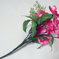 искусственные цветы букет орхидей с добавкой травка цвета розовый 5