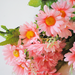 искусственные цветы букет ромашек цвета светло-розовый 9