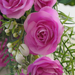 искусственные цветы розы цвета сиреневый 8