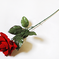 искусственные цветы роза бархатная цвета красный 4
