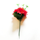 искусственные цветы роза-колокольчик цвета красный 4