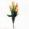 искусственные цветы тюльпаны цвета оранжевый с кремовым 23