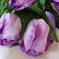 искусственные цветы тюльпан цвета сиреневый 8