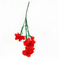искусственные цветы ветка гвоздики цвета красный 4