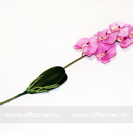 искусственные цветы ветка орхидей цвета розовый 5